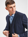 Jack & Jones Jack & Jones Jachetă de costum Laris albastru închis din amestec de lână