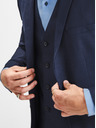 Jack & Jones Jack & Jones Jachetă de costum Laris albastru închis din amestec de lână