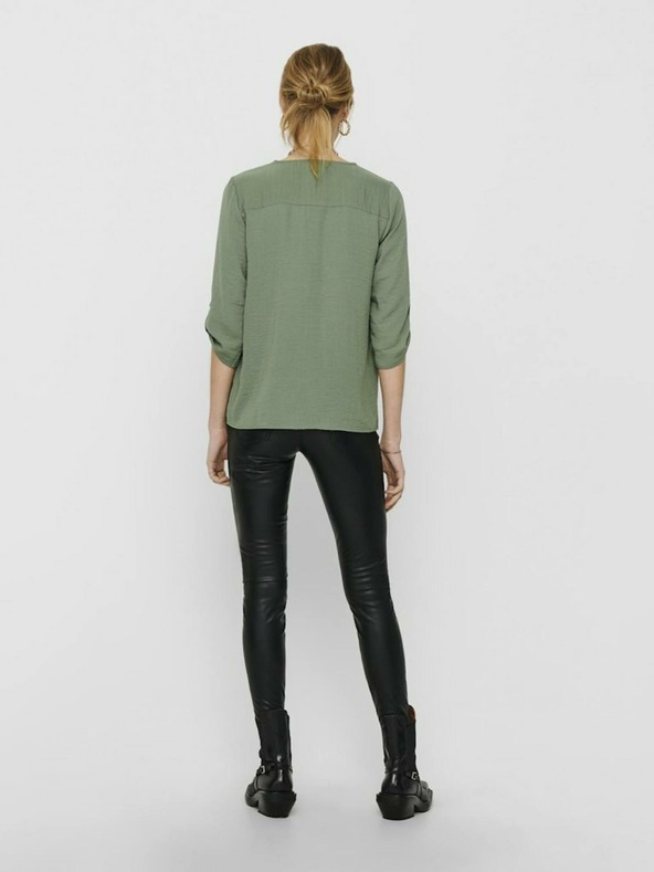 Jacqueline de Yong Bluză verde JDY Divya pentru femei