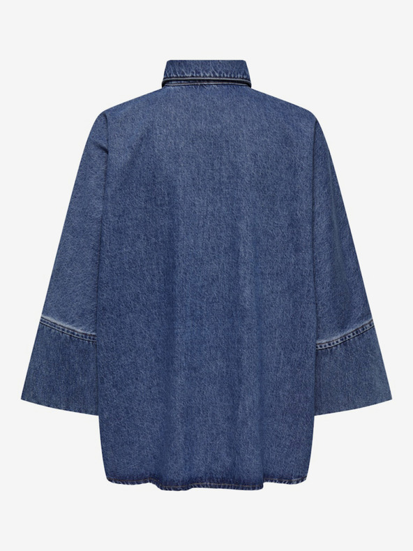 ONLY Cămașă din denim albastru pentru femei ONLY Grace