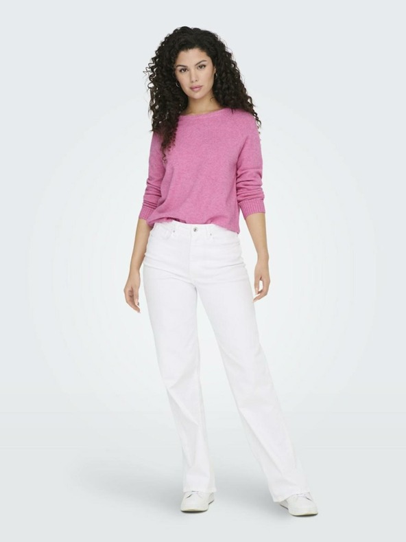 ONLY Pulover roz pentru femei ONLY Lesly