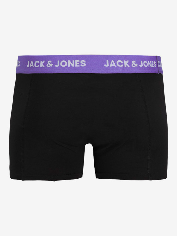 Jack & Jones Set de trei boxeri Jack & Jones negri pentru bărbați