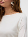 AWARE by VERO MODA Tricou alb pentru femei AWARE by VERO MODA Fiona