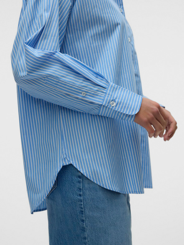 AWARE by VERO MODA Tricou cu dungi albastru pentru femei AWARE by VERO MODA