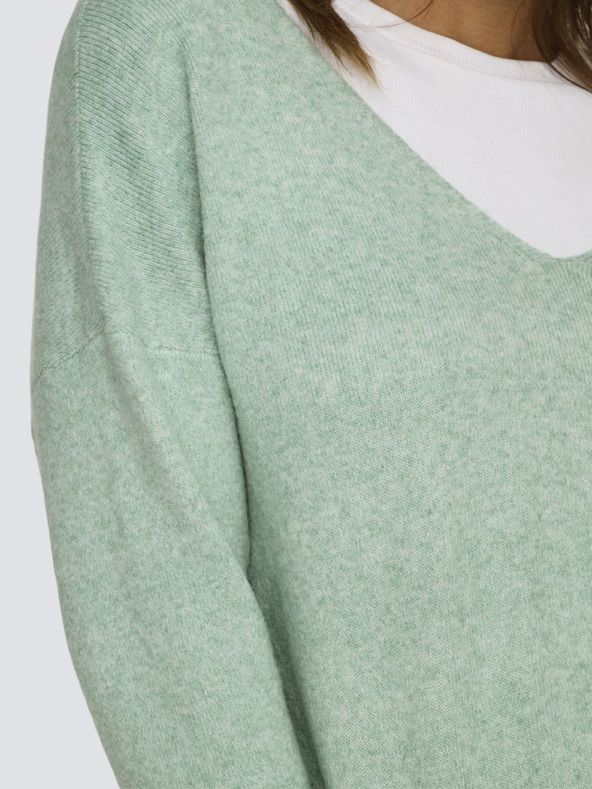 ONLY Pulover ONLY Rica verde pentru femei