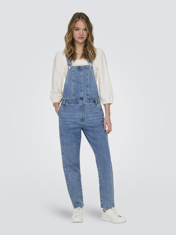 ONLY Albastru Denim Lace-up ONLY Percy pentru femei