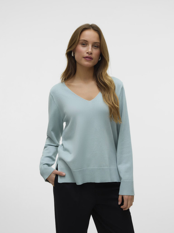 Vero Moda Pulover Vero Moda Silje verde, pentru femei