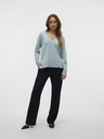 Vero Moda Pulover Vero Moda Silje verde, pentru femei