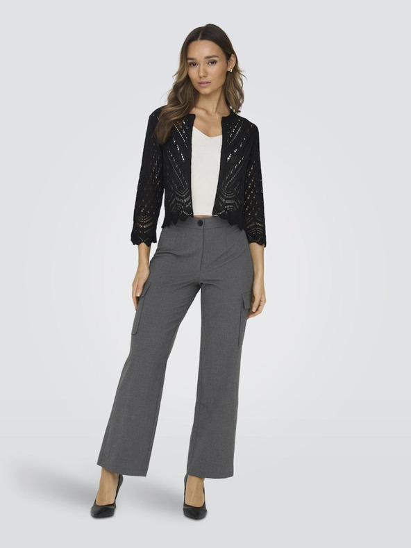 Jacqueline de Yong Cardigan negru pentru femei JDY