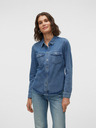 Vero Moda Cămașă din denim albastru pentru femei Vero Moda Jennie