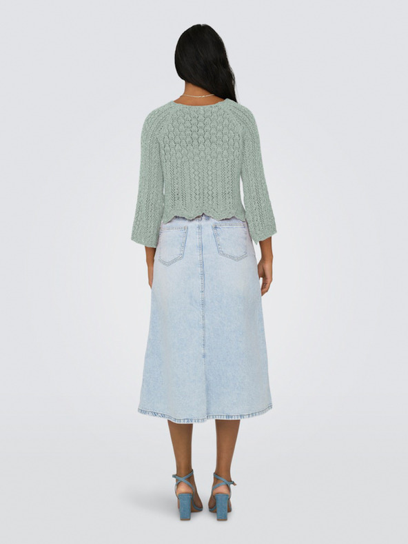 ONLY Pulover verde pentru femei ONLY Nola