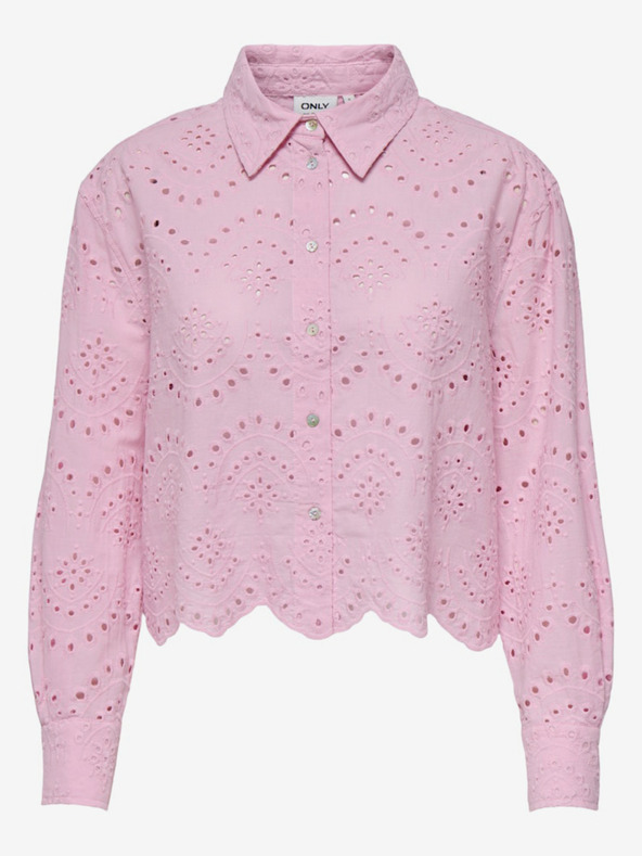 ONLY Tricou roz pentru femei ONLY