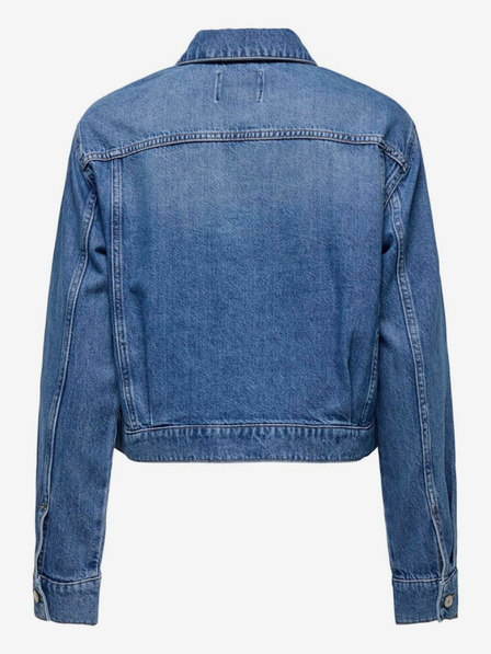 ONLY Jachetă din denim albastră pentru femei ONLY
