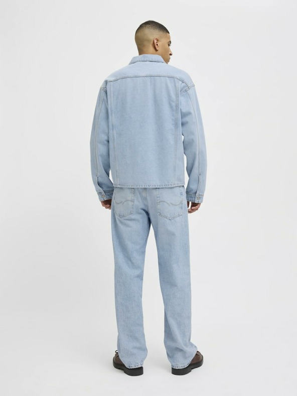 Jack & Jones Jachetă cămașă din denim albastru deschis pentru bărbați Jack & Jones Hase