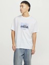 Jack & Jones Tricou alb Jack & Jones Vesterbro pentru bărbați