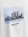 Jack & Jones Tricou alb Jack & Jones Vesterbro pentru bărbați
