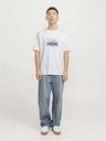 Jack & Jones Tricou alb Jack & Jones Vesterbro pentru bărbați