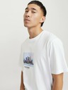 Jack & Jones Tricou alb Jack & Jones Vesterbro pentru bărbați