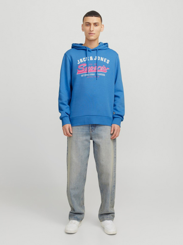 Jack & Jones Hanorac albastru Jack & Jones Logo pentru bărbați