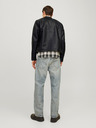 Jack & Jones Geacă de piele neagră Jack & Jones Dylan pentru bărbați