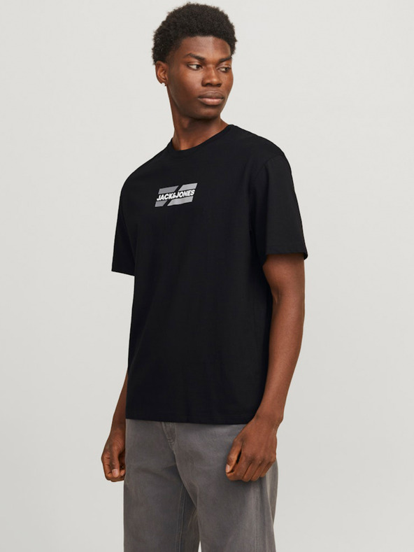 Jack & Jones Tricou negru Jack & Jones Corp pentru bărbați