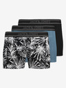 Jack & Jones Set de trei boxeri bărbătești Jack & Jones în negru și albastru