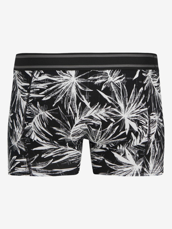 Jack & Jones Set de trei boxeri bărbătești Jack & Jones în negru și albastru