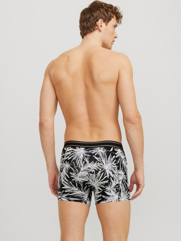 Jack & Jones Set de trei boxeri bărbătești Jack & Jones în negru și albastru