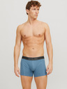 Jack & Jones Set de trei boxeri bărbătești Jack & Jones în negru și albastru