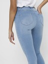 ONLY Blugi skinny cu talie înaltă albastru deschis ONLY Royal