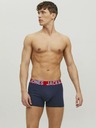 Jack & Jones Set de trei boxeri Jack & Jones în negru, albastru și gri