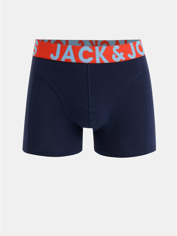 Jack & Jones Set de trei boxeri Jack & Jones în negru, albastru și gri
