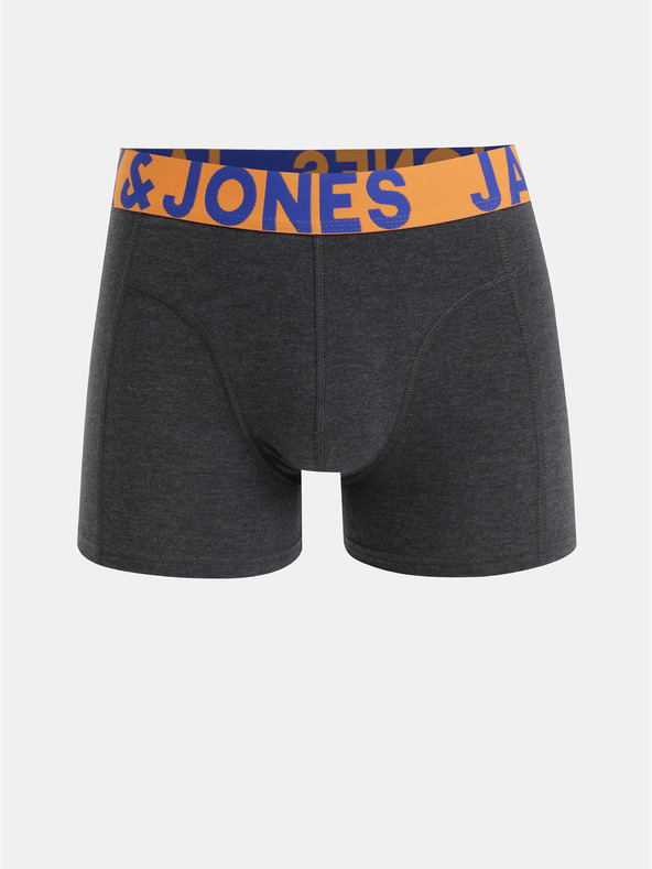 Jack & Jones Set de trei boxeri Jack & Jones în negru, albastru și gri