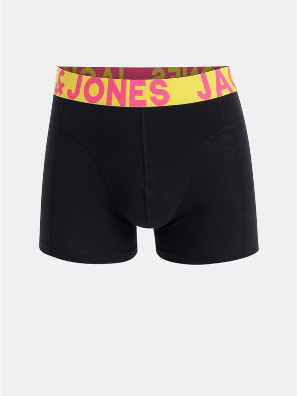 Jack & Jones Set de trei boxeri Jack & Jones în negru, albastru și gri