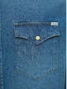 Jack & Jones Cămașă blue denim slim fit pentru bărbați Jack & Jones Heridan