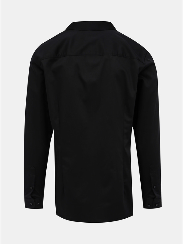 Jack & Jones Cămașă slim fit neagră Jack & Jones Parma