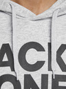 Jack & Jones Hanorac cu model gri deschis Jack & Jones Corp