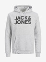 Jack & Jones Hanorac cu model gri deschis Jack & Jones Corp