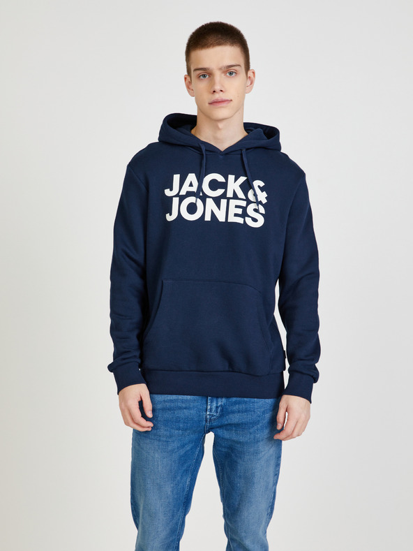 Jack & Jones Hanorac albastru închis Jack & Jones