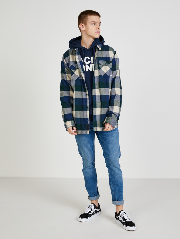Jack & Jones Hanorac albastru închis Jack & Jones