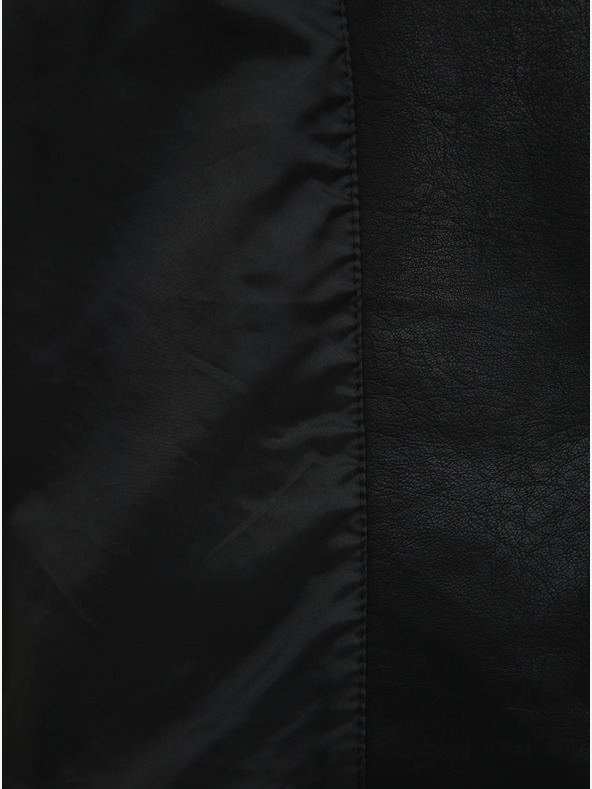 Vero Moda VERO MODA Kerriultra jachetă curvy din piele neagră