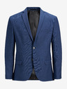 Jack & Jones Sacou de costum din lână albastru Jack & Jones Solaris