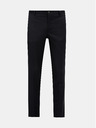 Jack & Jones Pantaloni de costum negri din amestec de lână cu croială subțire Jack & Jones Solaris