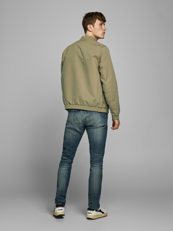 Jack & Jones Bomber hidrofug kaki Jack & Jones Rush