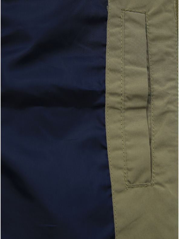 Jack & Jones Bomber hidrofug kaki Jack & Jones Rush