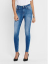 ONLY Blugi skinny cropped albaștri ONLY Blush