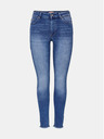 ONLY Blugi skinny cropped albaștri ONLY Blush