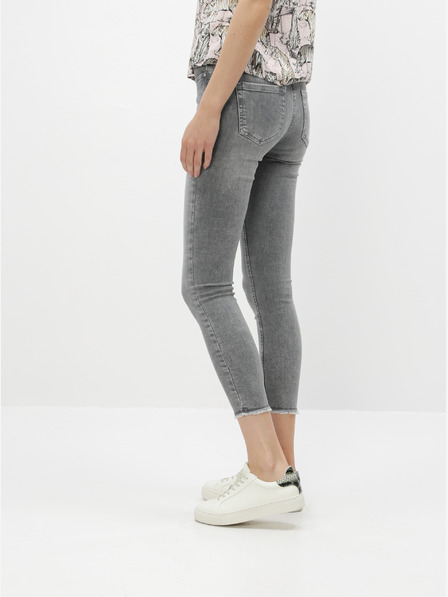 ONLY Blugi skinny cropped gri ONLY Blush