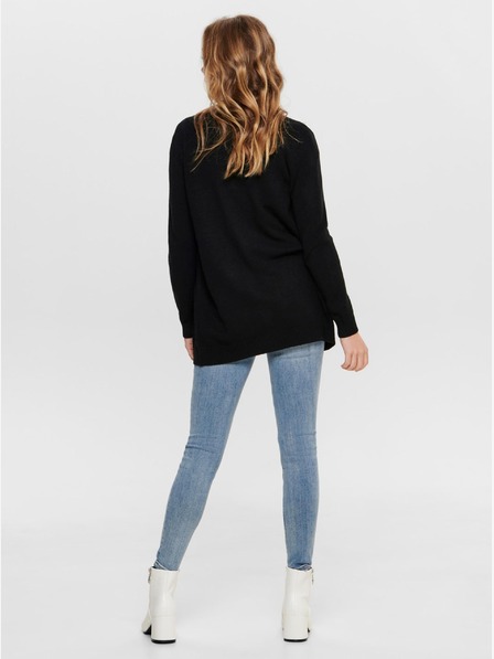 ONLY Cardigan negru ONLY Lesly