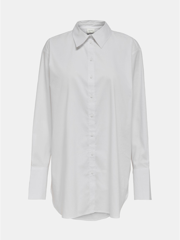 Jacqueline de Yong JDY Mio White Loose Shirt